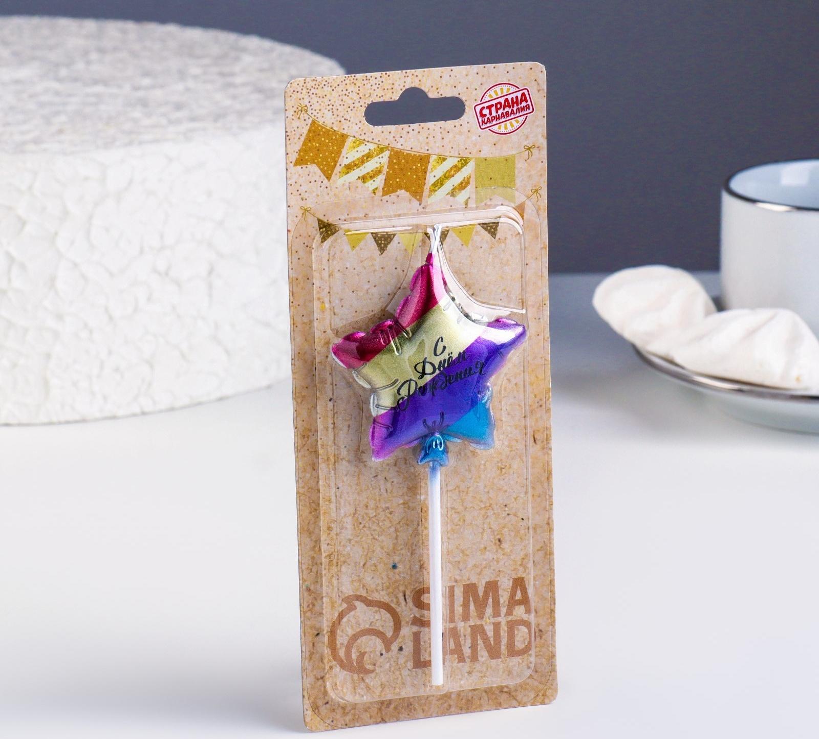 Свеча в торт 