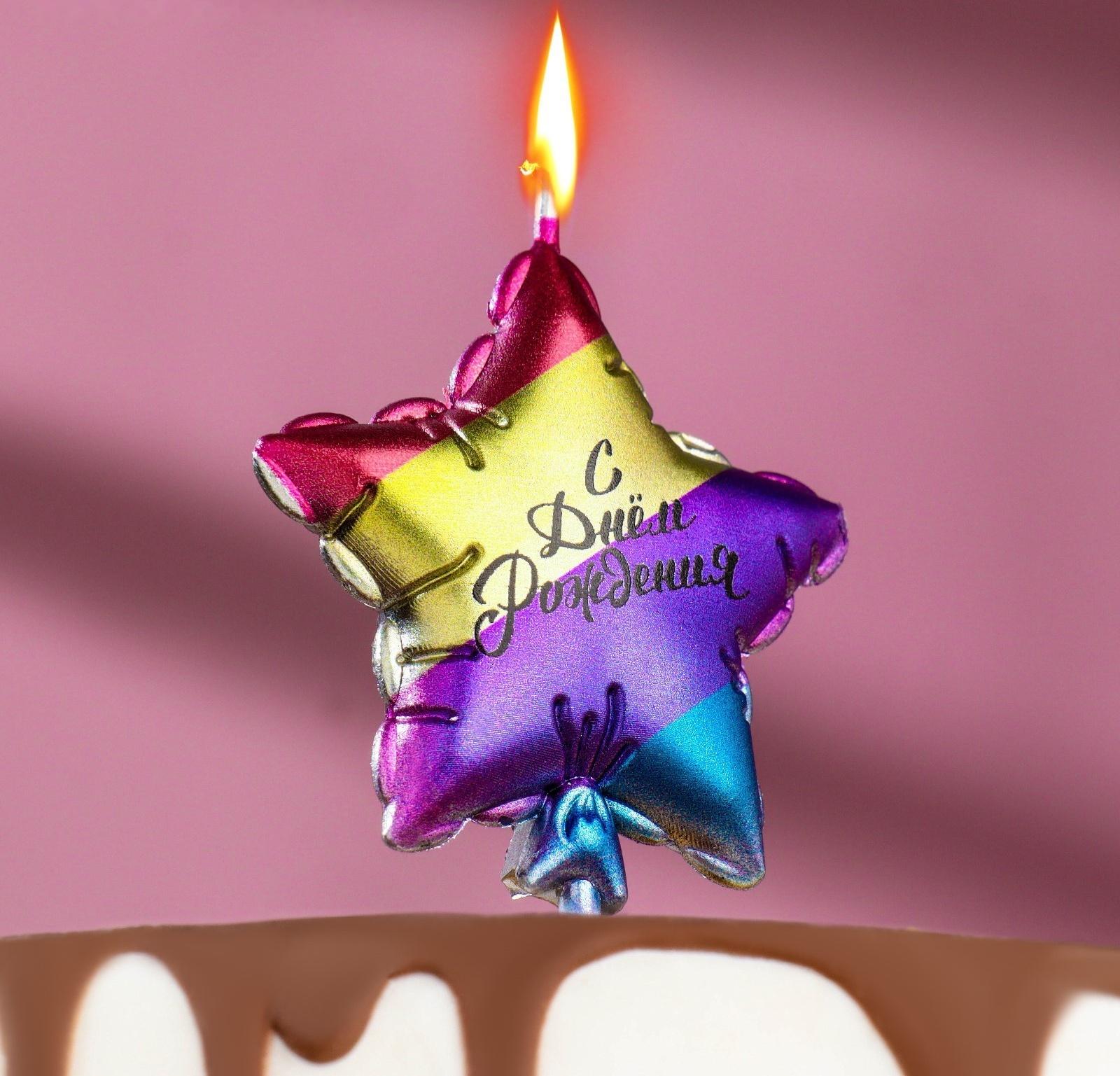 Свеча в торт 