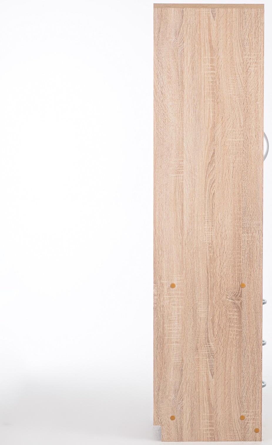 Пенал 400х400х1600, Дуб сонома/Белый