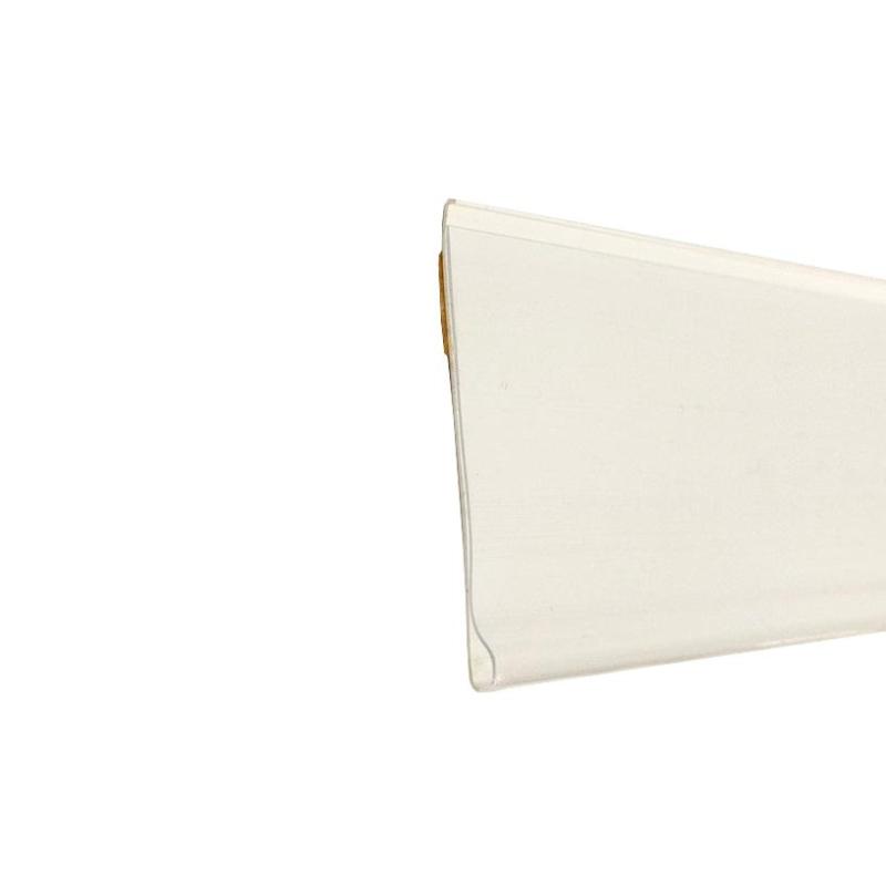 Ценникодержатель полочный DBR39 1250мм, белый 50 шт/уп