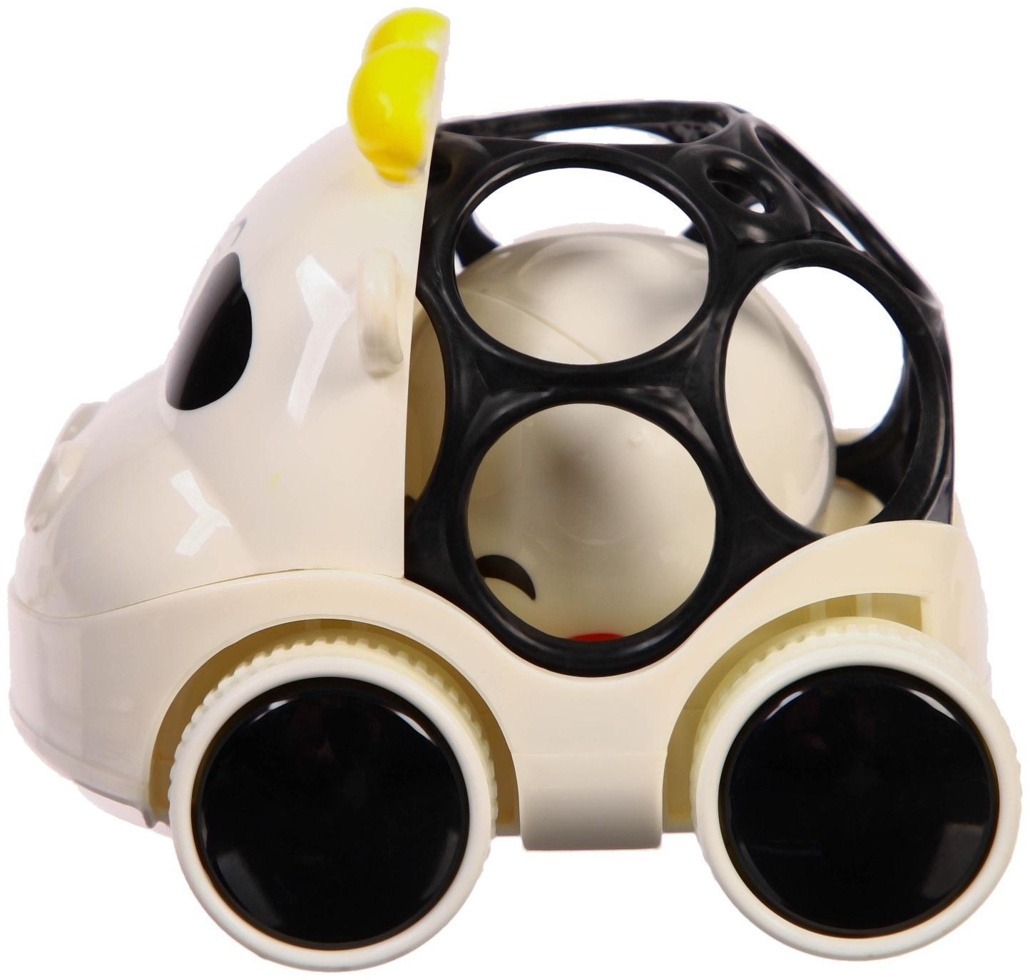 Погремушка - неразбивайка «Коровка», с эластичными элементами