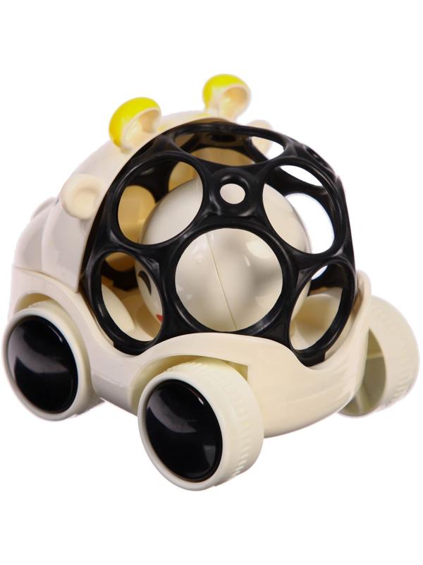 Погремушка - неразбивайка «Коровка», с эластичными элементами