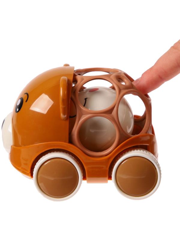 Погремушка - неразбивайка «Мишка», с эластичными элементами