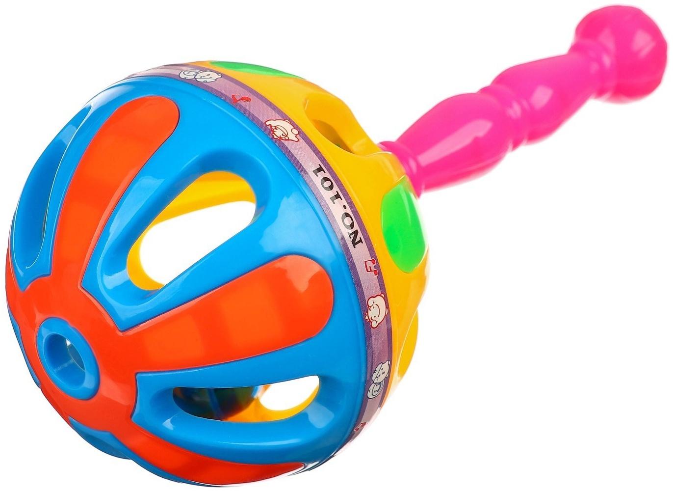 Погремушка «Яркий маракас», цвет МИКС