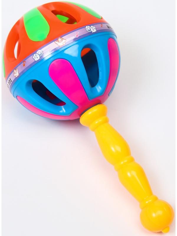 Погремушка «Яркий маракас», цвет МИКС