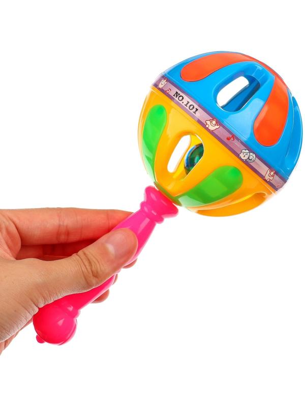 Погремушка «Яркий маракас», цвет МИКС