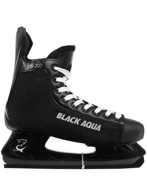 Коньки хоккейные BlackAqua HS-207, размер 40