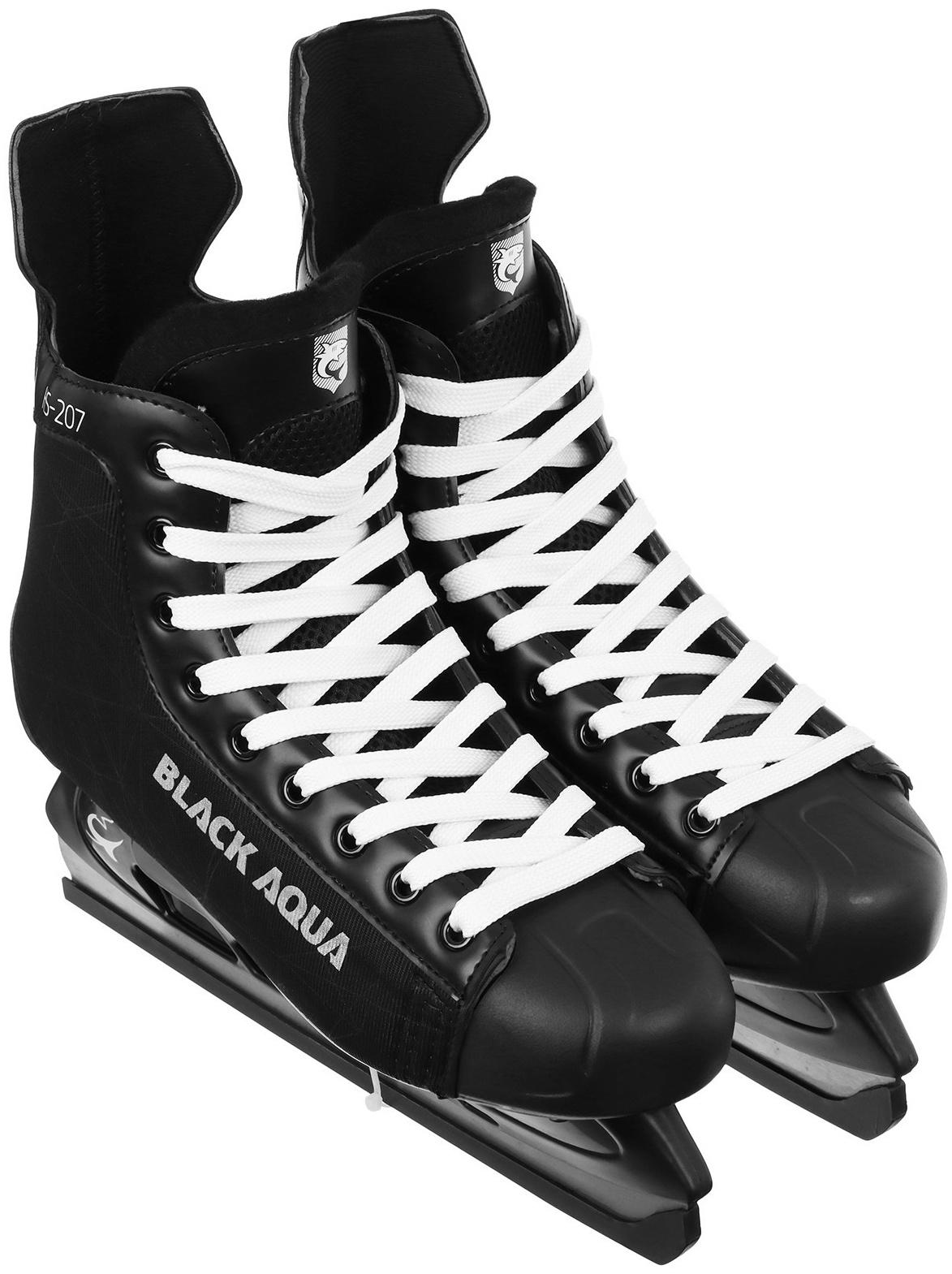 Коньки хоккейные BlackAqua HS-207, размер 37
