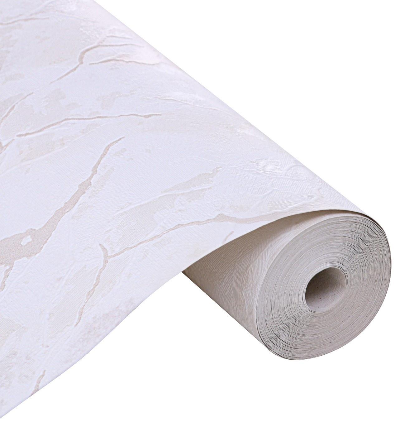 Бумажные обои Симфония 505-017, 0,53х10,05м, молочный