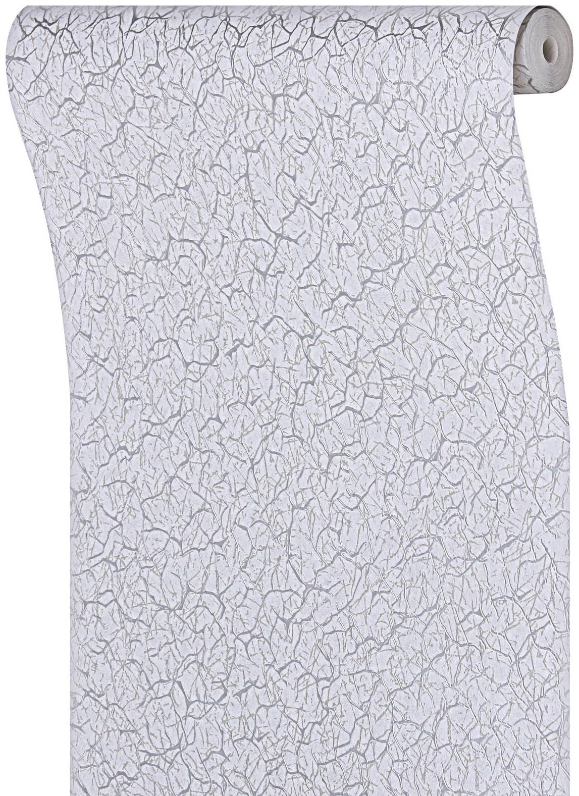 Бумажные обои Паутинка 548-017, 0,53х10,05м, серый