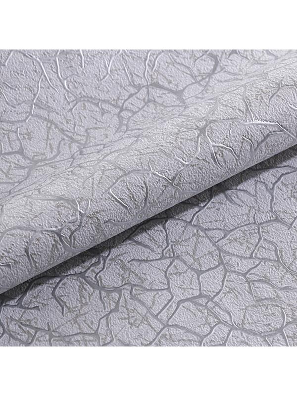 Бумажные обои Паутинка 548-017, 0,53х10,05м, серый