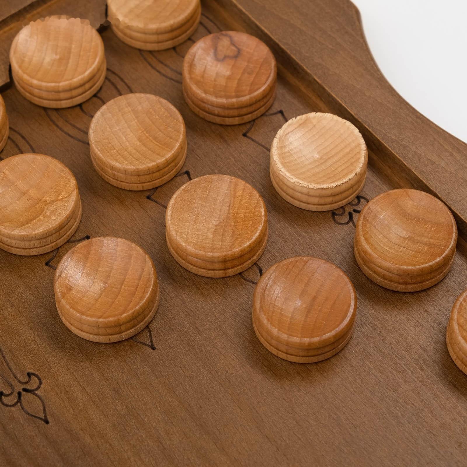 Нарды резные 