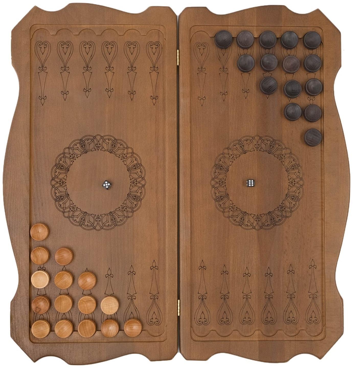 Нарды резные 