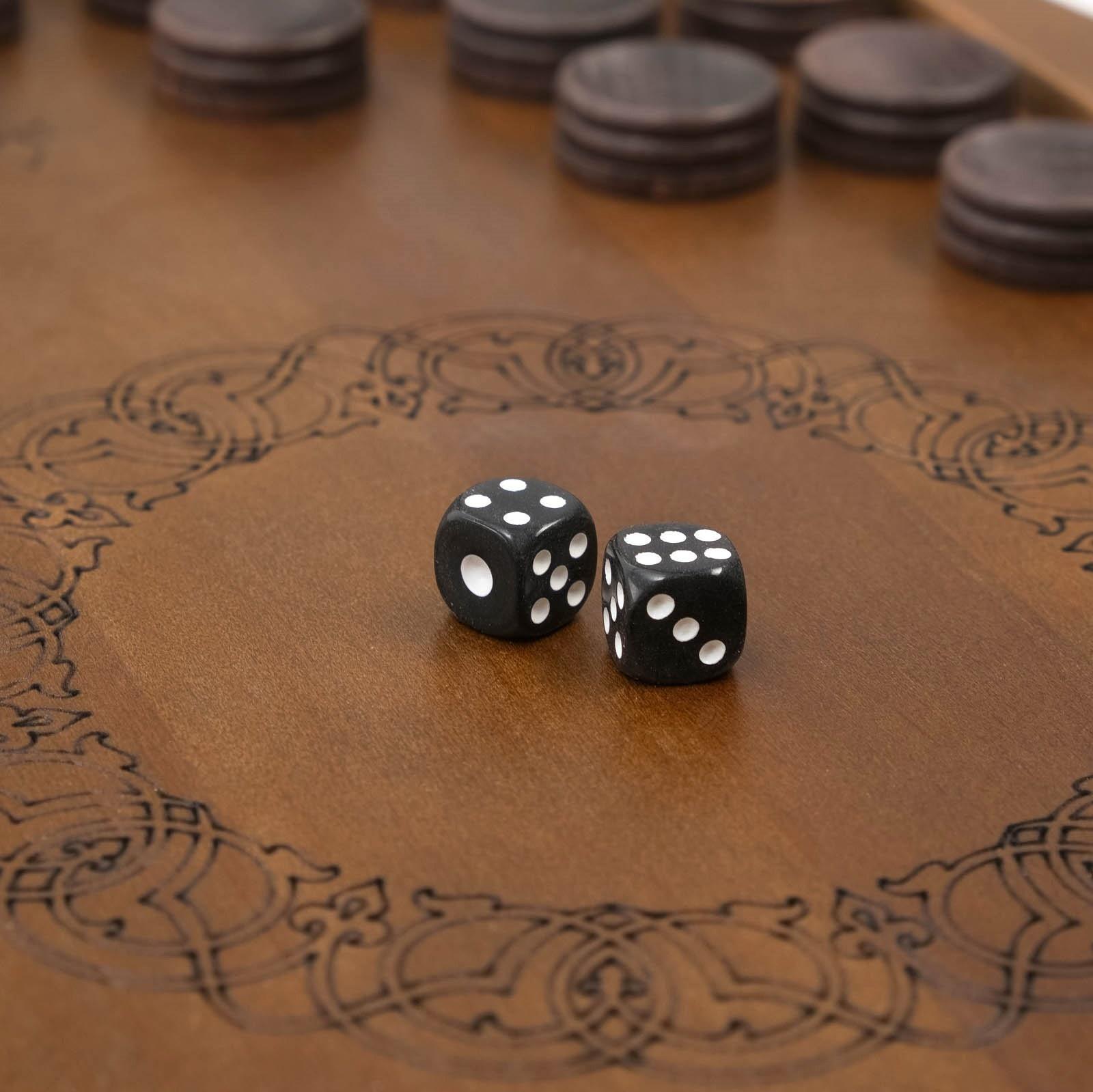 Нарды резные 