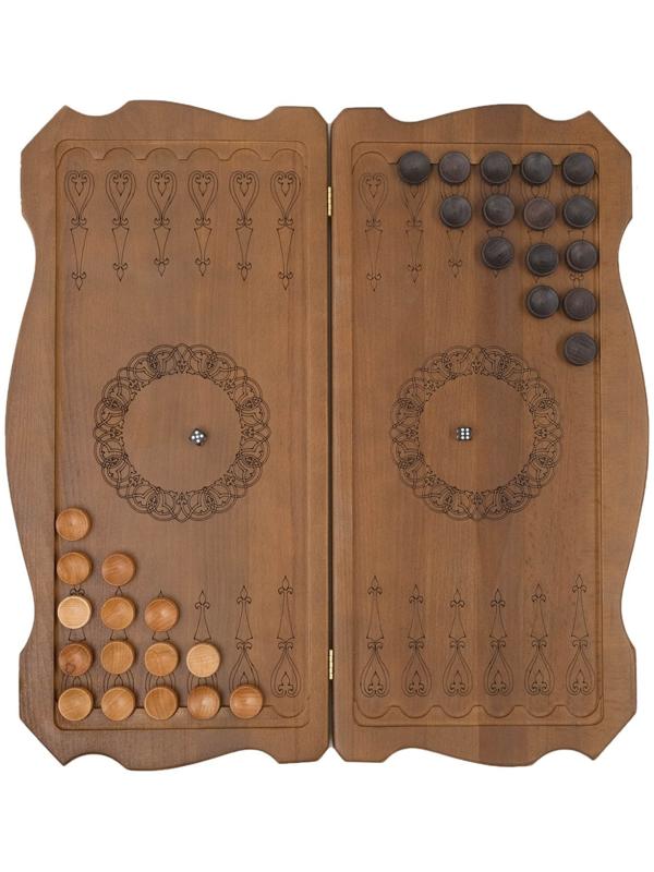 Нарды резные 