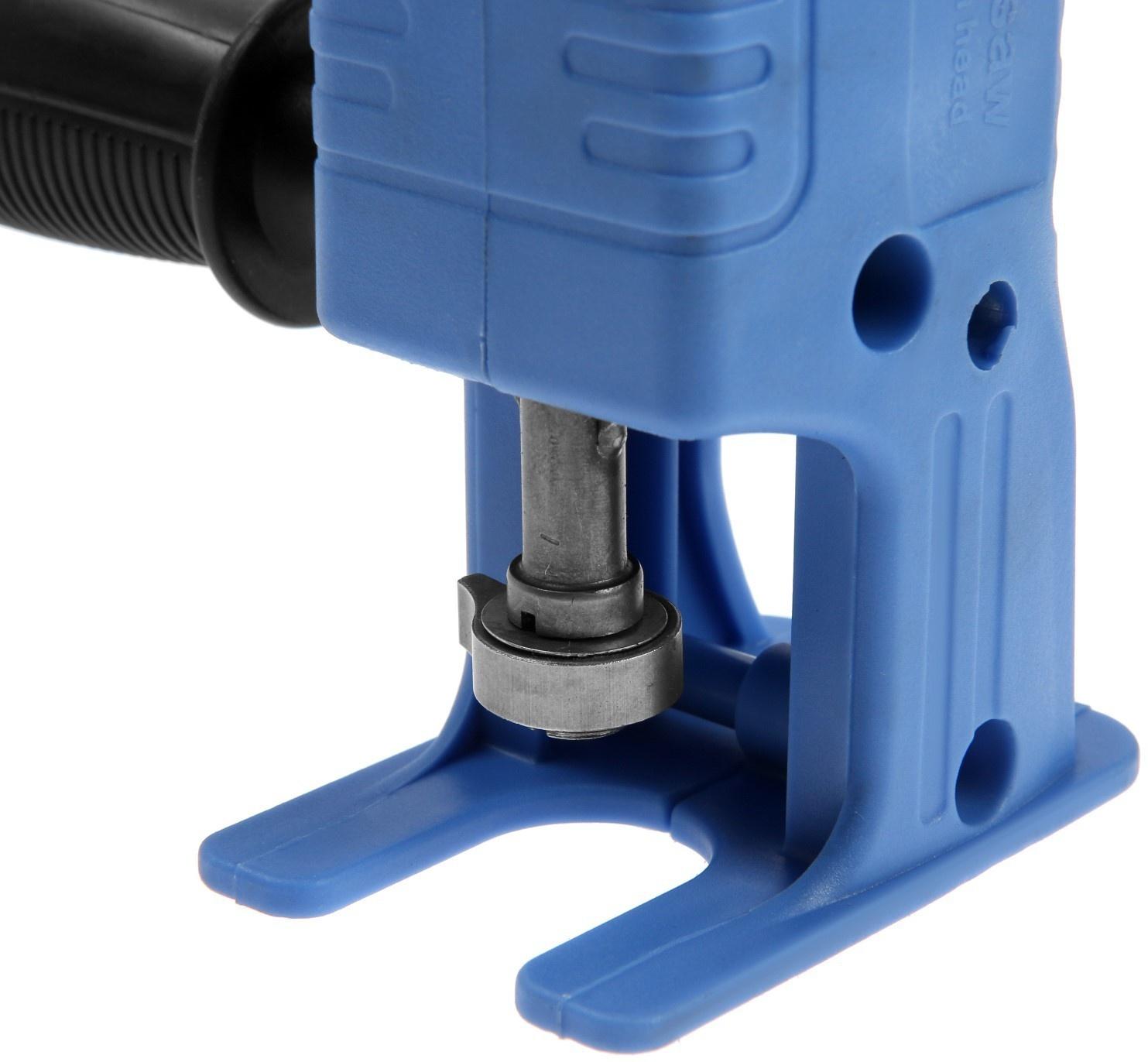 Насадка-лобзик для дрели ТУНДРА, пилки по дереву и металлу 3 шт., хвостовик 8 мм