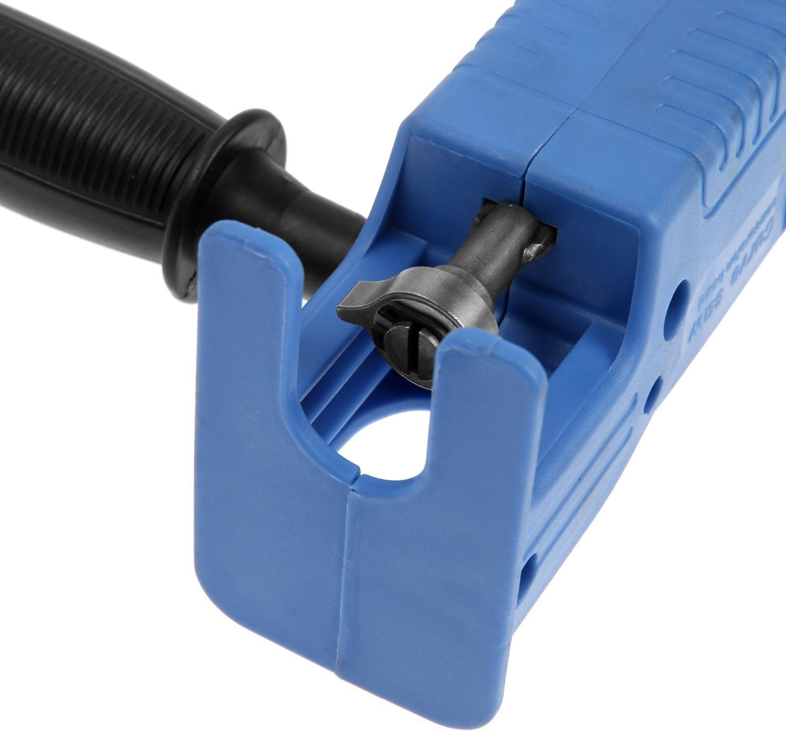 Насадка-лобзик для дрели ТУНДРА, пилки по дереву и металлу 3 шт., хвостовик 8 мм