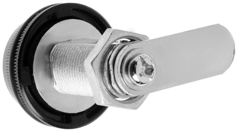 Замок кодовый ТУНДРА, для почтового ящика, цвет черный, длина резьбовой части 30 мм