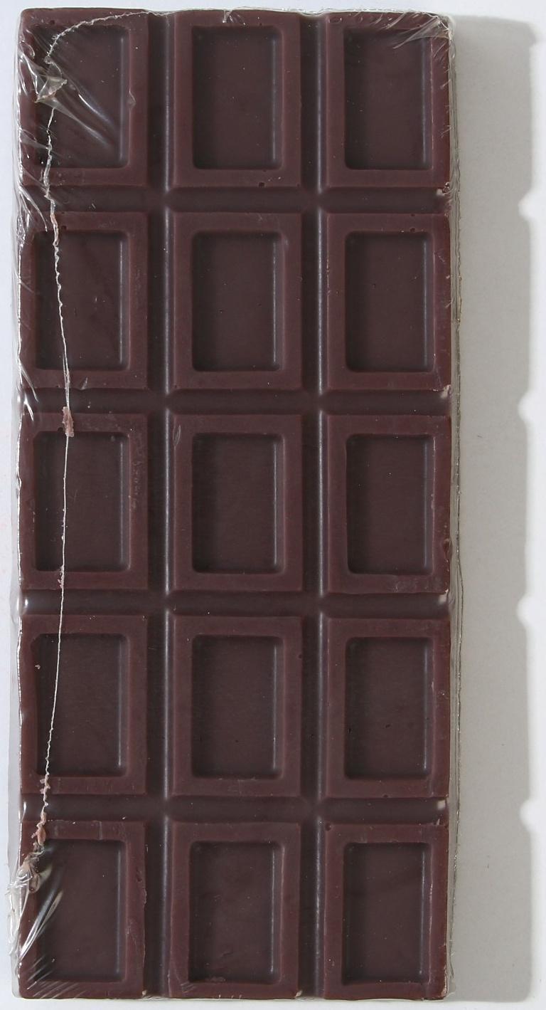 Фигурное мыло ручной работы в форме плитки шоколада, 80 г, МИКС (миндаль/ваниль/молоко)