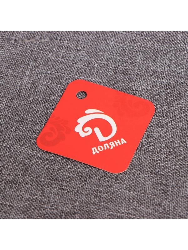 Корзина для белья Доляна Natura, 39×35×60 см, бамбук