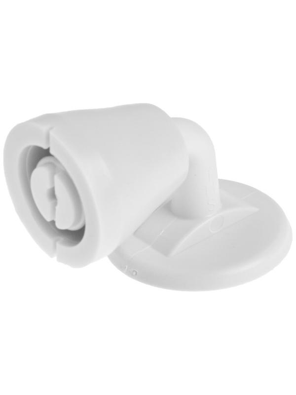 Дверной ограничитель LOCKLAND, изогнутый, цвет рисовый