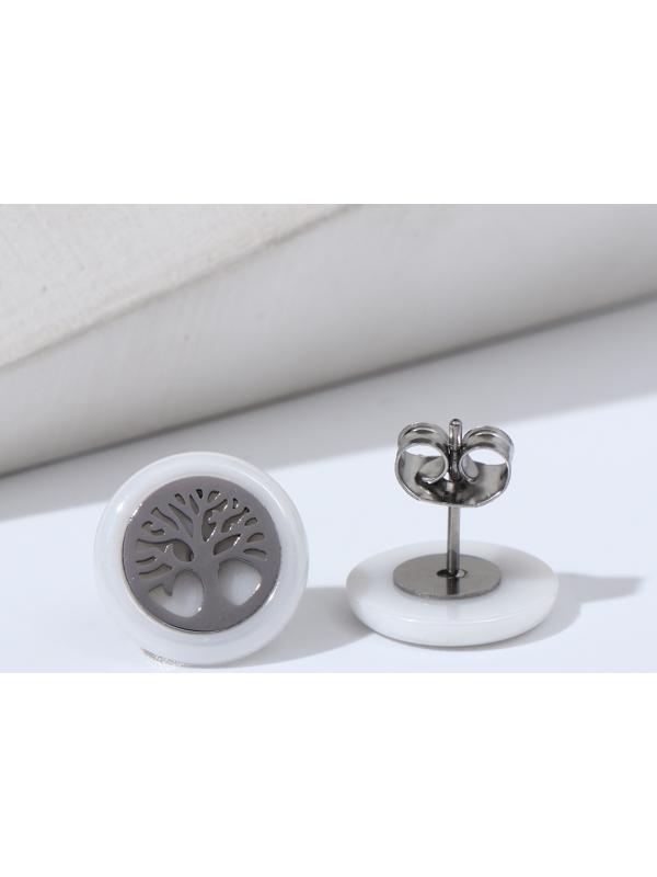 Пусеты керамика 