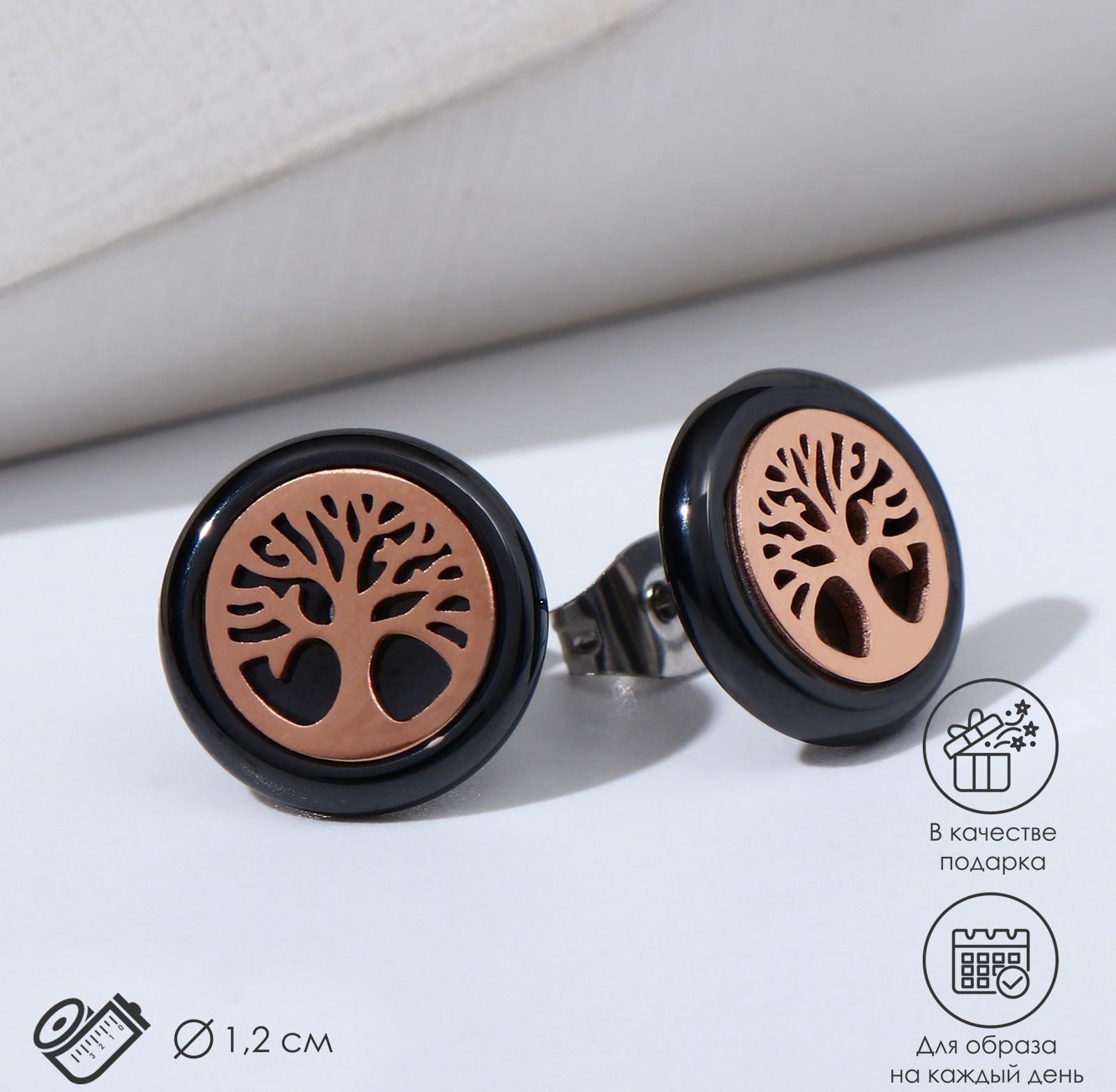 Пусеты керамика 