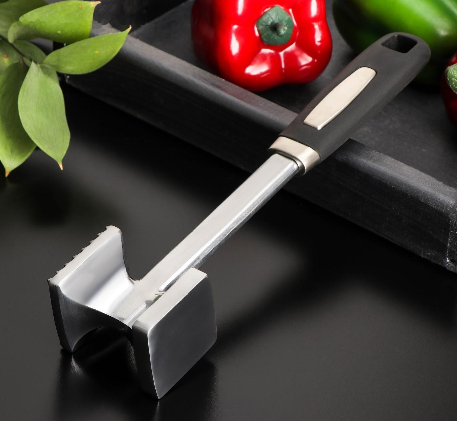 Молоток для мяса Доляна «Марейп», 26 см, нержавеющая сталь