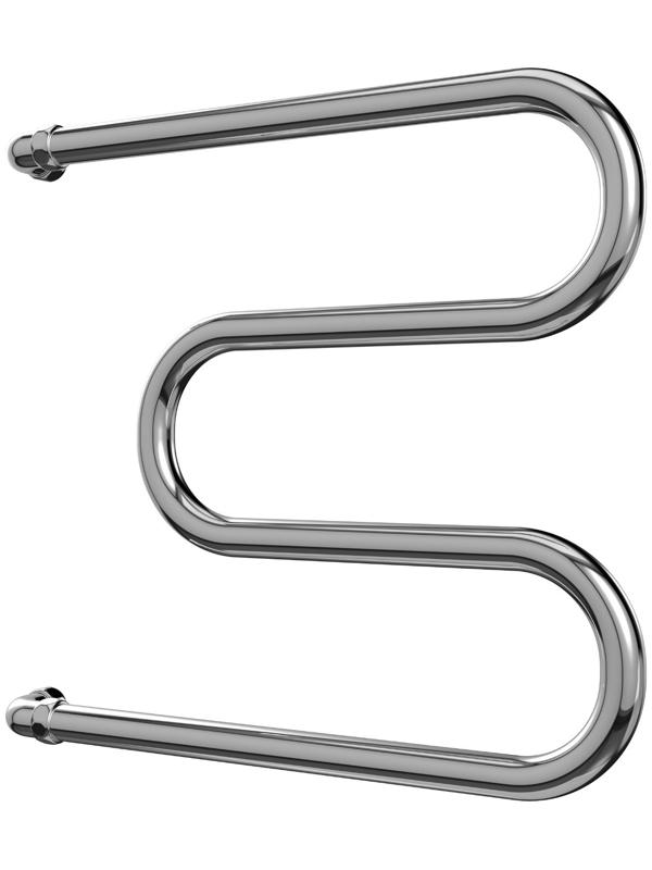 Полотенцесушитель водяной TERMINUS AISI 25, эконом, М-образный, 500х500 мм, хром
