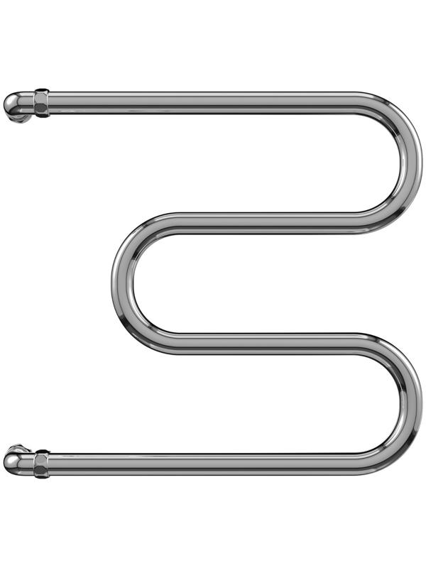 Полотенцесушитель водяной TERMINUS AISI 25, эконом, М-образный, 500х500 мм, хром