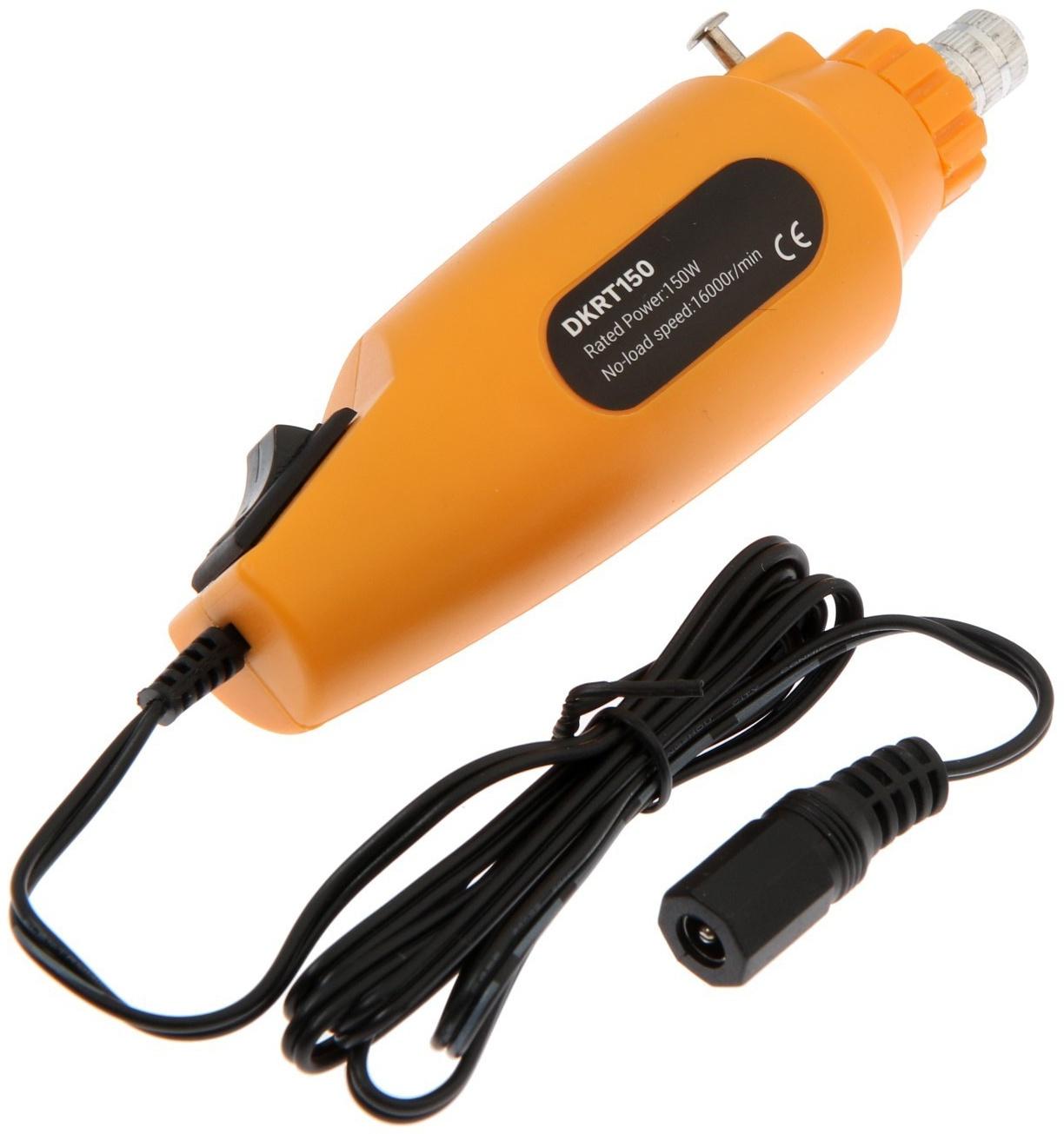 Гравер сетевой DEKO DKRT150, 150 Вт, 16000 об/мин, цанга 2.4 мм, 80 аксессуаров