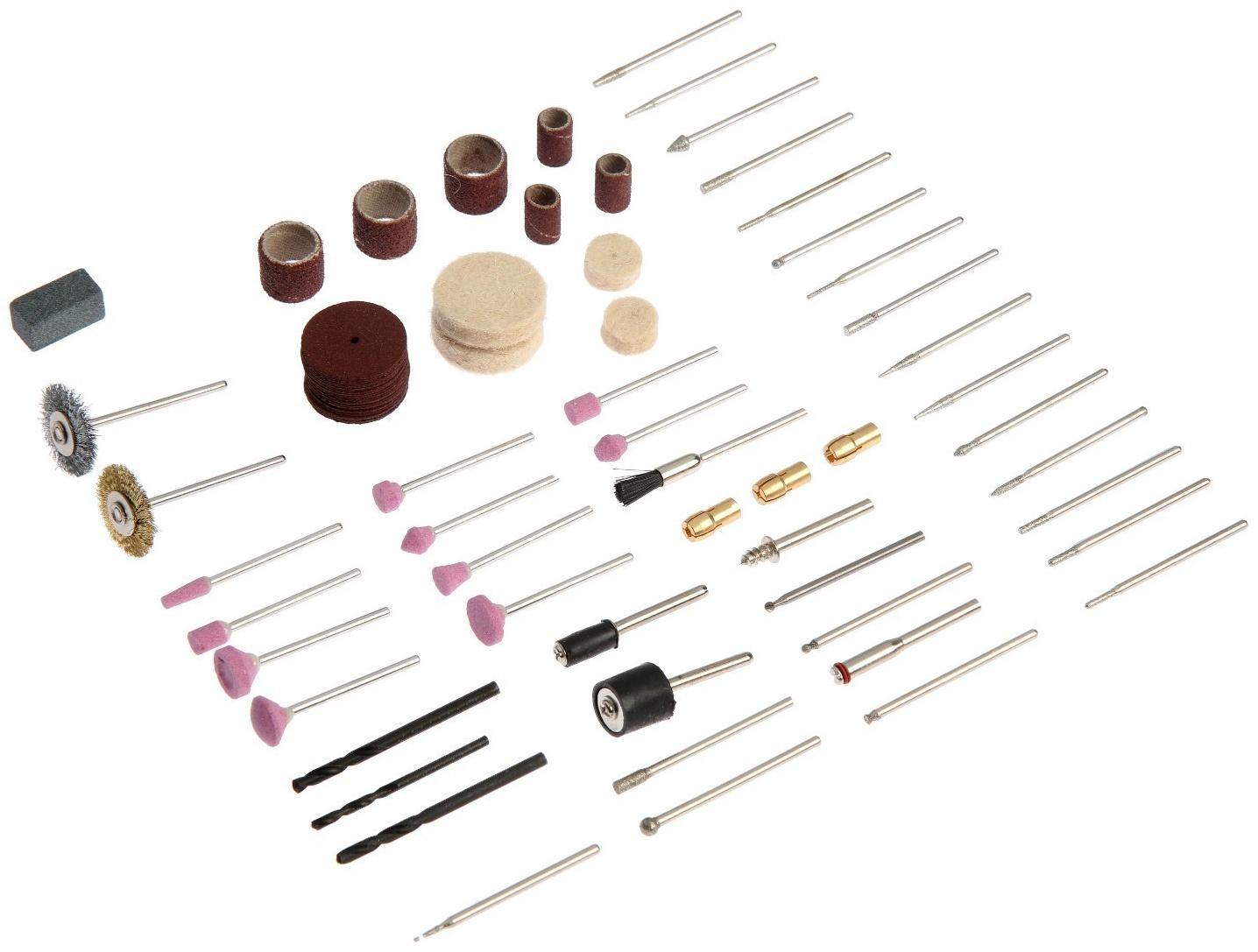 Гравер сетевой DEKO DKRT150, 150 Вт, 16000 об/мин, цанга 2.4 мм, 80 аксессуаров