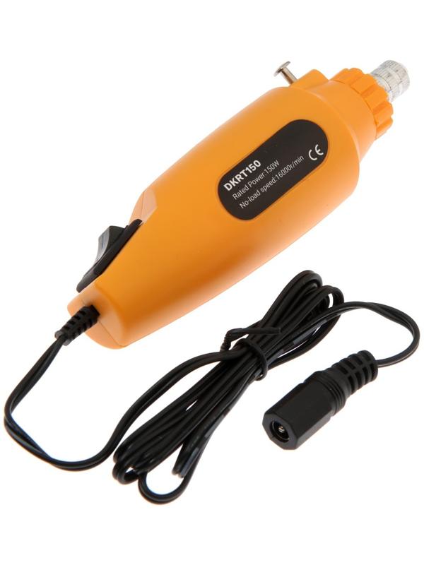 Гравер сетевой DEKO DKRT150, 150 Вт, 16000 об/мин, цанга 2.4 мм, 80 аксессуаров