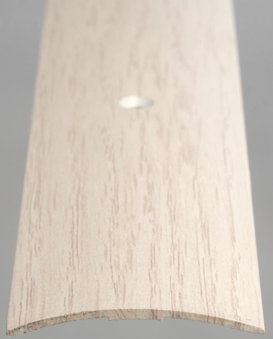 Порог с монтажным каналом 40х900 мм, Ясень серый