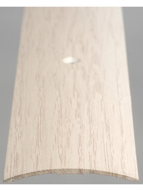 Порог с монтажным каналом 40х900 мм, Ясень серый