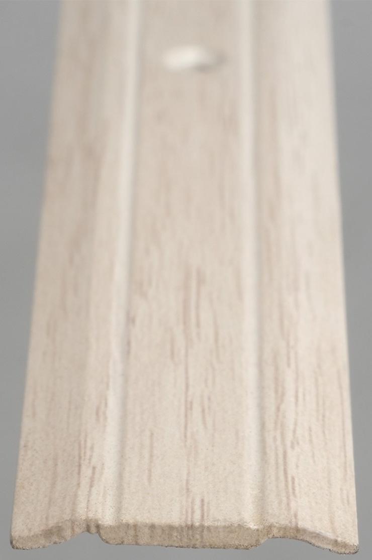 Порог с монтажным каналом 25х900 мм, Ясень серый