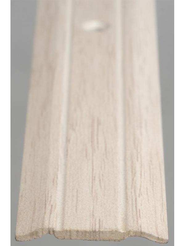 Порог с монтажным каналом 25х900 мм, Ясень серый