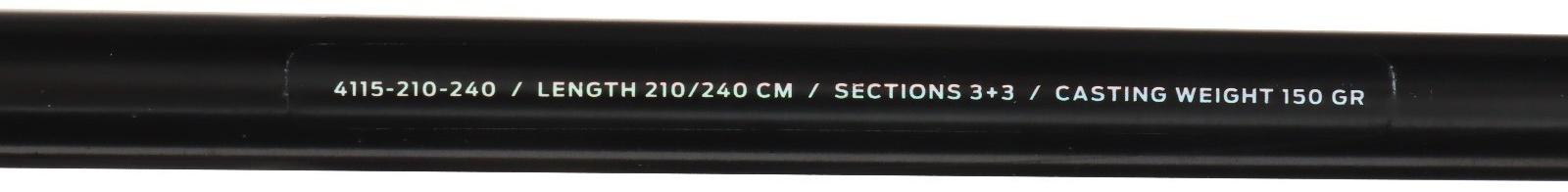 Удилище фидерное Salmo Sniper MULTI BOAT FEEDER, тест 50-150 г, длина 2.1/2.4 м