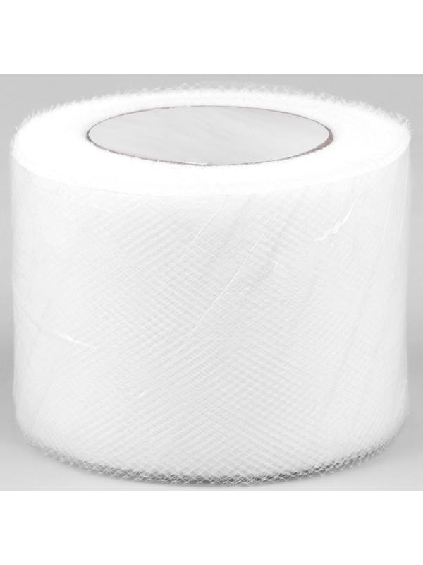 Фатин, 5 см, 11 ± 1 г/кв.м, 23 ± 1 м, цвет белый №1