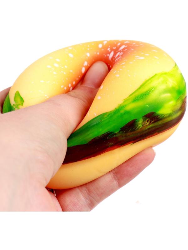 Мялка «Гамбургер», цвета МИКС
