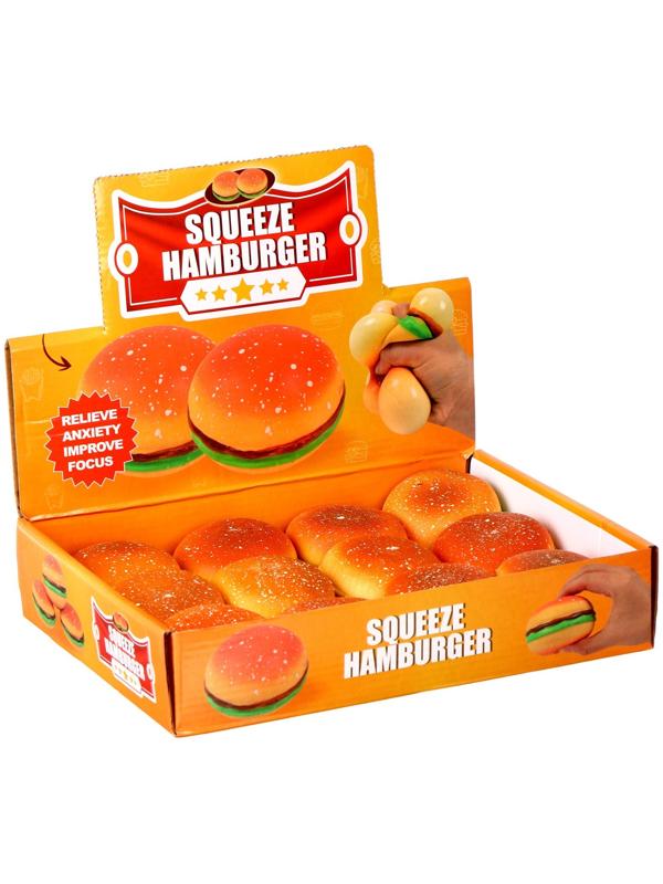 Мялка «Гамбургер», цвета МИКС