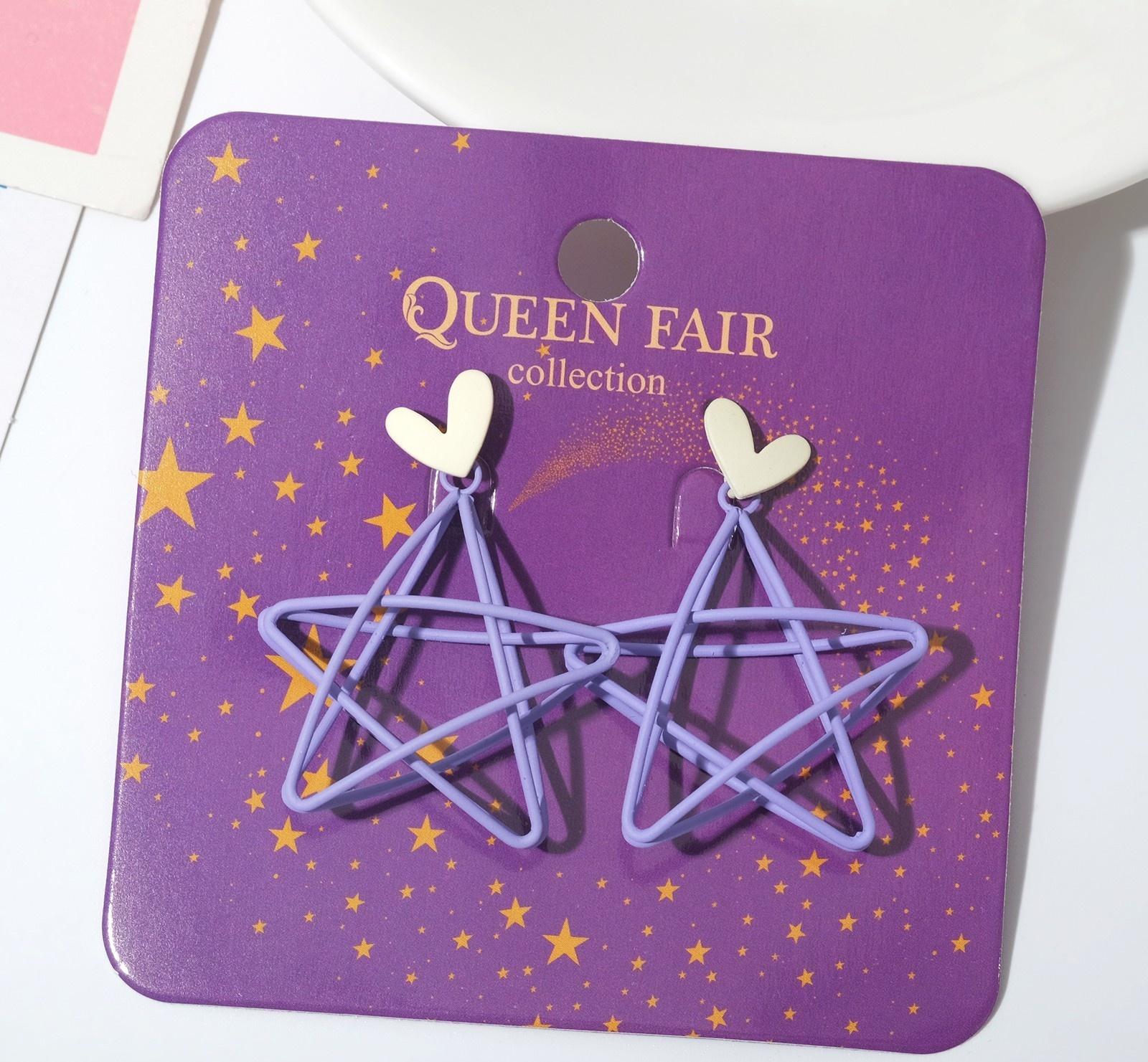 Серьги металл 