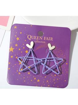 Серьги металл 