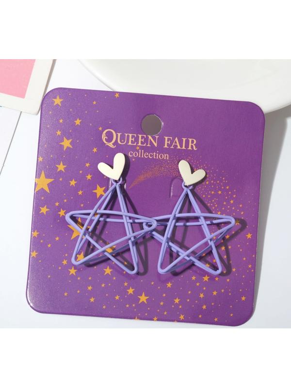 Серьги металл 