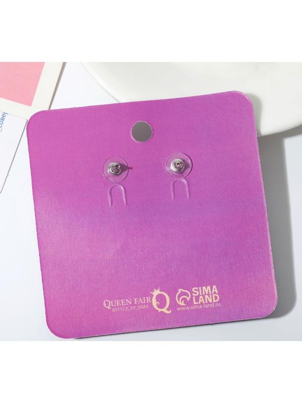 Серьги металл 