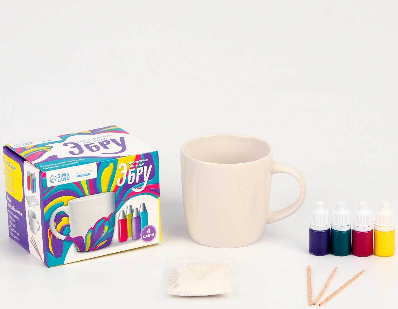 Рисование на воде: эбру «Создай свою кружку»