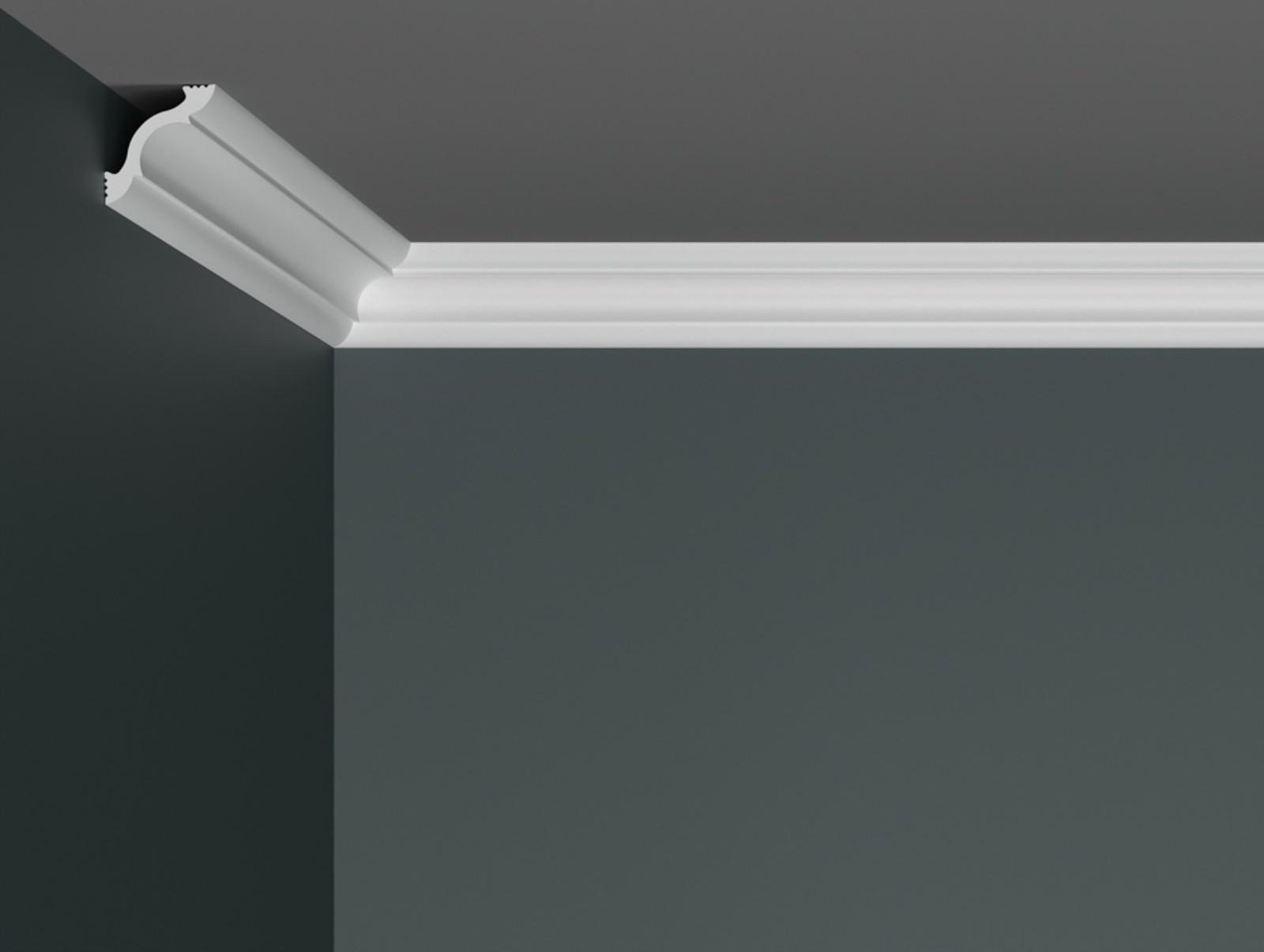 Плинтус потолочный К-45 40х40х2000мм