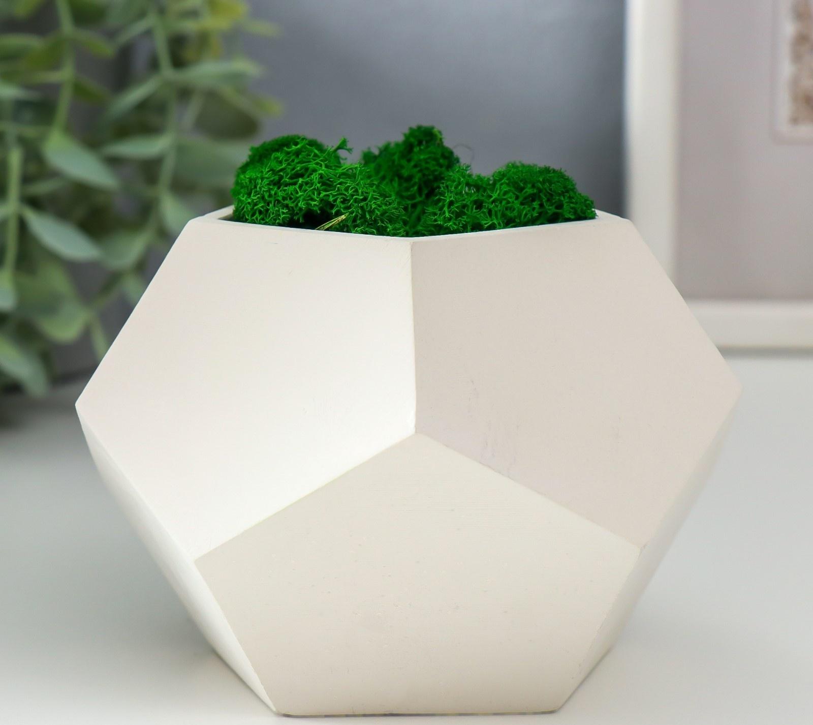 Кашпо бетонное 