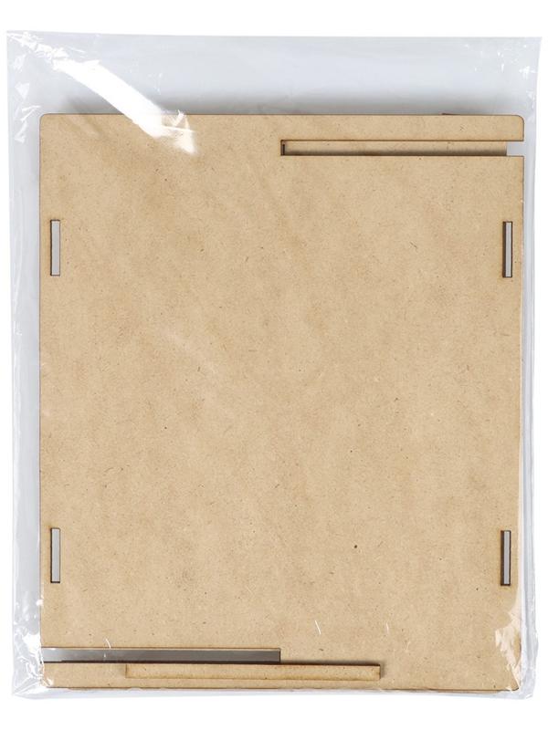 Кормушка-конструктор из ХДФ для птиц «Терция» своими руками, 16 × 18 × 23 см, Greengo