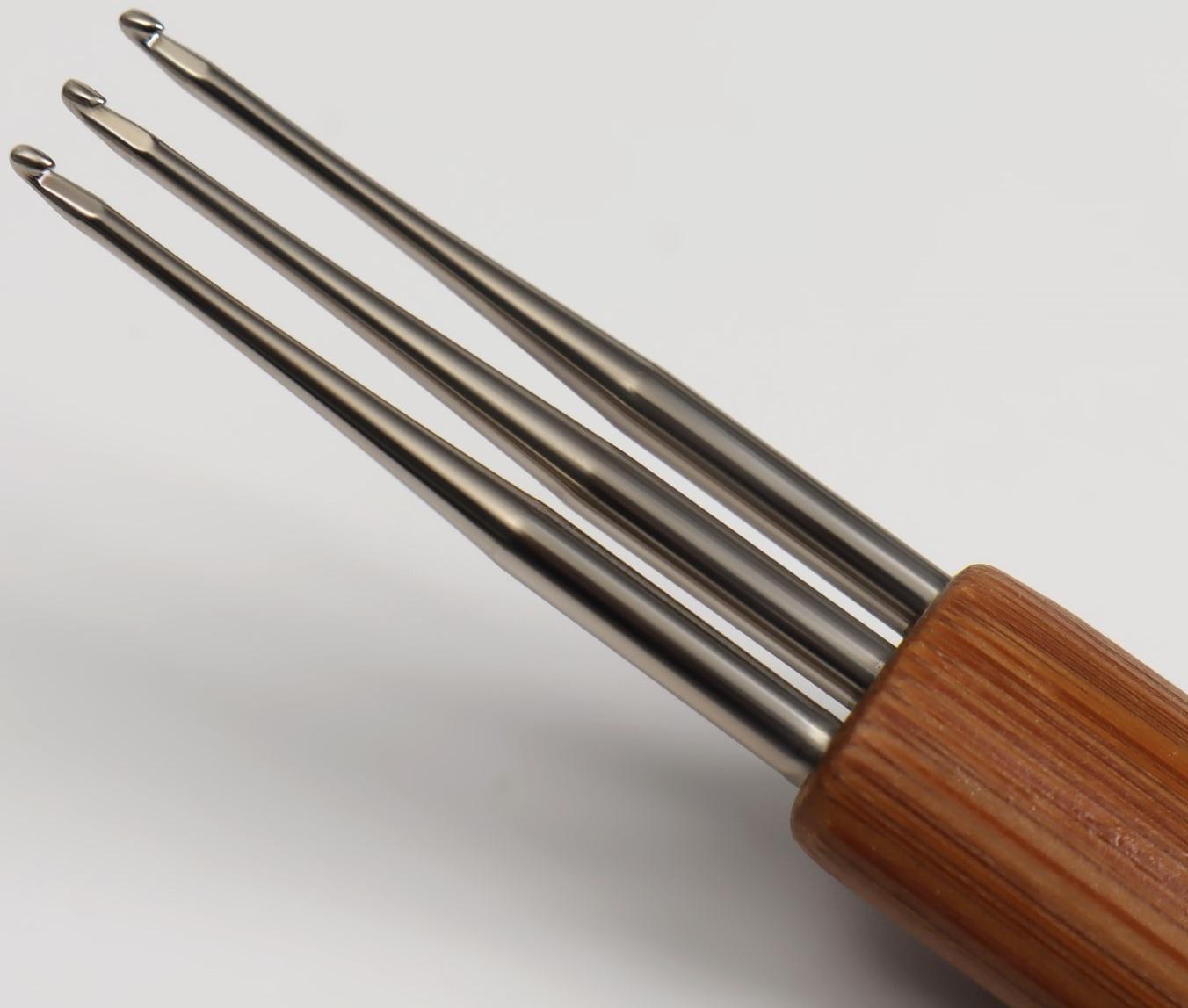 Крючок для мастера, тройной, 0,75 мм, цвет серебристый